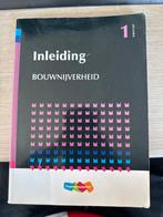 Inleiding Bouwnijverheid - Jellema Hogere Bouwkunde, Boeken, Ophalen of Verzenden, Gelezen, Bouwkunde