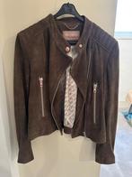 Mosh mosh suede jasje, Bruin, Maat 42/44 (L), Ophalen of Verzenden, Zo goed als nieuw