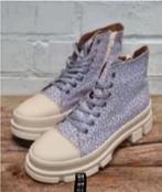 ACTIE DWRS - Leergevoerde canvas boots - van €139 voor €25, DWRS, Beige, Nieuw, Ophalen of Verzenden