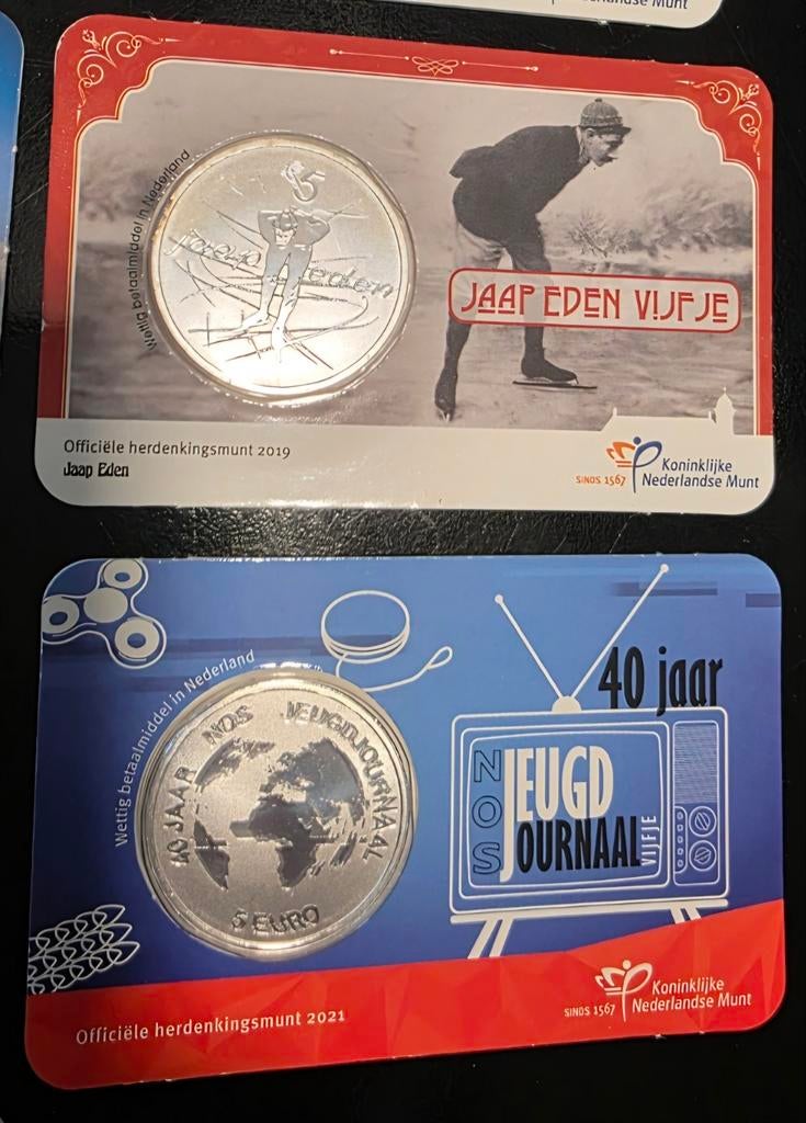 10 coincards nederlandse, Ophalen of Verzenden, Overige landen, 5 euro