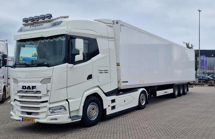 Lease Overname mooie Daf XG 480 van eigen rijder, Auto's, Vrachtwagens, Particulier, ABS, Adaptive Cruise Control, Airbags, Airconditioning