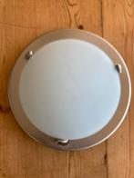 IKEA Plafondlamp met Melkglas - Gebruikt, Ophalen, Gebruikt, Glas