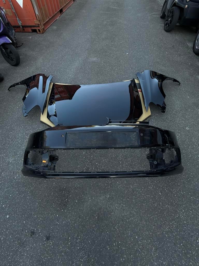 Polo 6r bumper en zijscherm met schade, Auto-onderdelen, Carrosserie en Plaatwerk, Gebruikt, Duitsland, Motorkap, Volkswagen