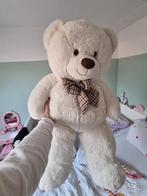 Grote witte knuffelbeer - meer dan 1 meter, Kinderen en Baby's, Speelgoed | Knuffels en Pluche, Ophalen of Verzenden, Zo goed als nieuw