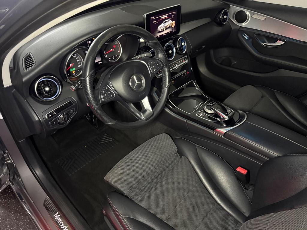 Mercedes-Benz C-klasse 180 AUT Prestige Dealer ond., Euro 6, Leder en Stof, 1595 cc, Bedrijf