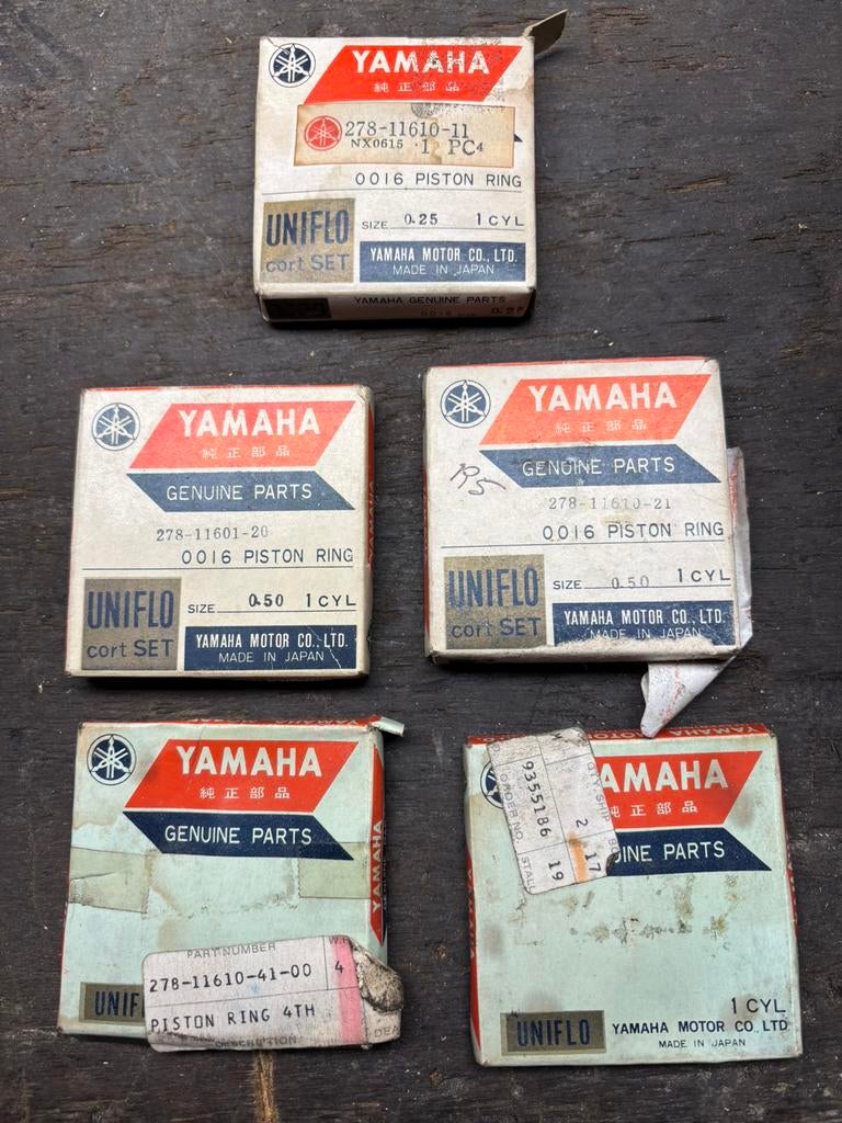 Yamaha rd 350 r5 zuigerveren Non Dykes, Motoren, Ophalen, Nieuw