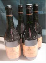 4x Cotes du Rhone Vieux Clocher - 1987, Verzamelen, Wijnen, Frankrijk, Ophalen of Verzenden, Zo goed als nieuw, Rode wijn