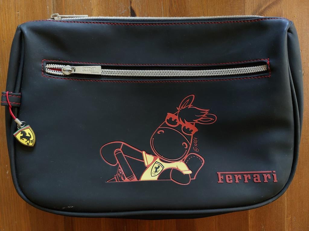 Toilettas Ferrari, Ophalen of Verzenden, Nieuw, Zwart, Dame