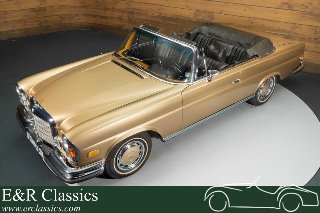 Mercedes 280 SE Flachkuhler Cabriolet | 1971, Automaat, Achterwielaandrijving, Zwart, Overige carrosserieën