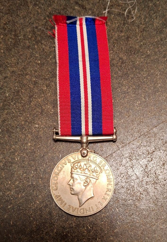 WO2 Engelse War Medal, Ophalen of Verzenden, Engeland