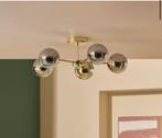 Smoke plafondlamp, Huis en Inrichting, Lampen | Plafondlampen, Ophalen, Zo goed als nieuw, Glas