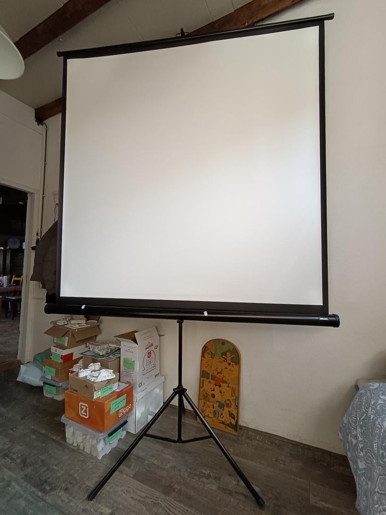 Celexon projectiescherm 150x150 cm, Ophalen of Verzenden