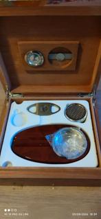 Luxe Sigaren Humidor Set - Nieuw in Doos, Ophalen of Verzenden, Nieuw, Overige, Overige merken