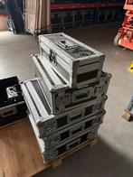 Partij 19inch tunnel flightcase, Ophalen, Zo goed als nieuw, Overige instrumenten, Flightcase