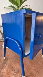 Retro Vintage Blauw Kastje. Goede Staat, Ophalen of Verzenden, Gebruikt