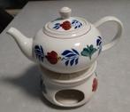 Boerenbont theelicht met theepot NIEUW, Ophalen of Verzenden, Nieuw