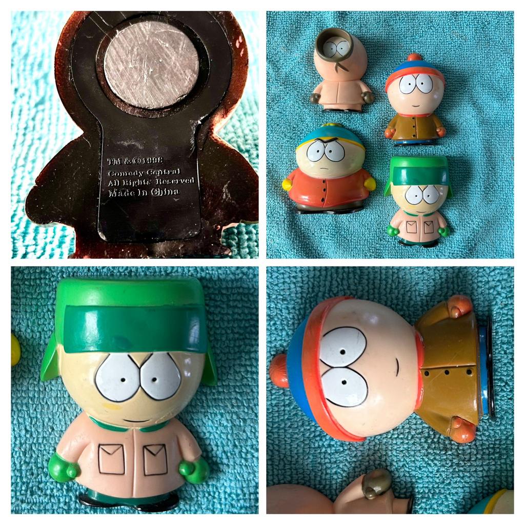 South Park magneten set 1998, Verzamelen, Ophalen of Verzenden, Zo goed als nieuw, Tv, Gebruiksvoorwerp
