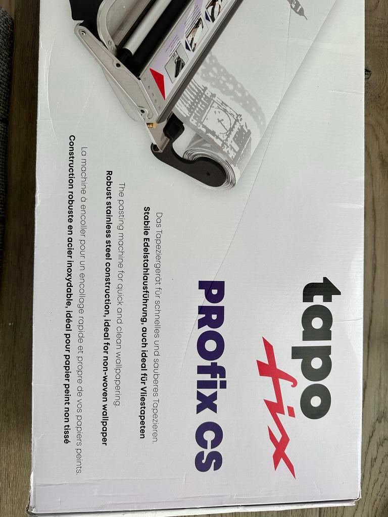 Tapo Fix Profix CS behangplakmachine, Doe-het-zelf en Verbouw, Ophalen of Verzenden, Zo goed als nieuw, Overige typen