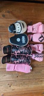Roze meisjes kickbox set, Ophalen, Zo goed als nieuw, Vechtsportbescherming