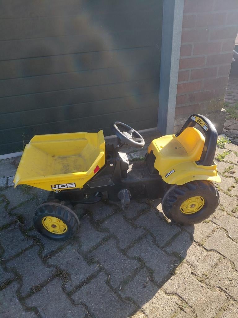 Traptrekker /traptractor JCB, Kinderen en Baby's, Speelgoed | Buiten | Skelters, Ophalen, Gebruikt, Overige merken