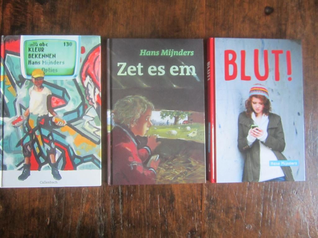 Hans Mijnders Kleur bekennen/Blut/Zet es em, Ophalen of Verzenden, Zo goed als nieuw