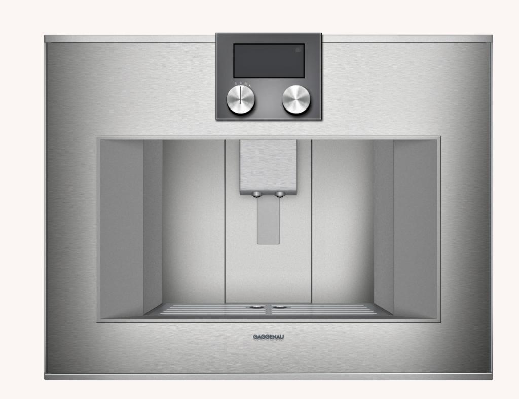 Gaggenau CM470111 Koffiemachine vaste wateraansluiting 400s, Ophalen, Gemalen koffie, Afneembaar waterreservoir, 10 kopjes of meer