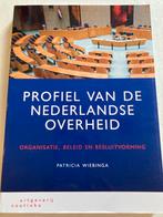 Profiel van de Nederlandse Overheid - Patricia Wiebinga, Boeken, Ophalen of Verzenden, Zo goed als nieuw, Politiek en Staatkunde