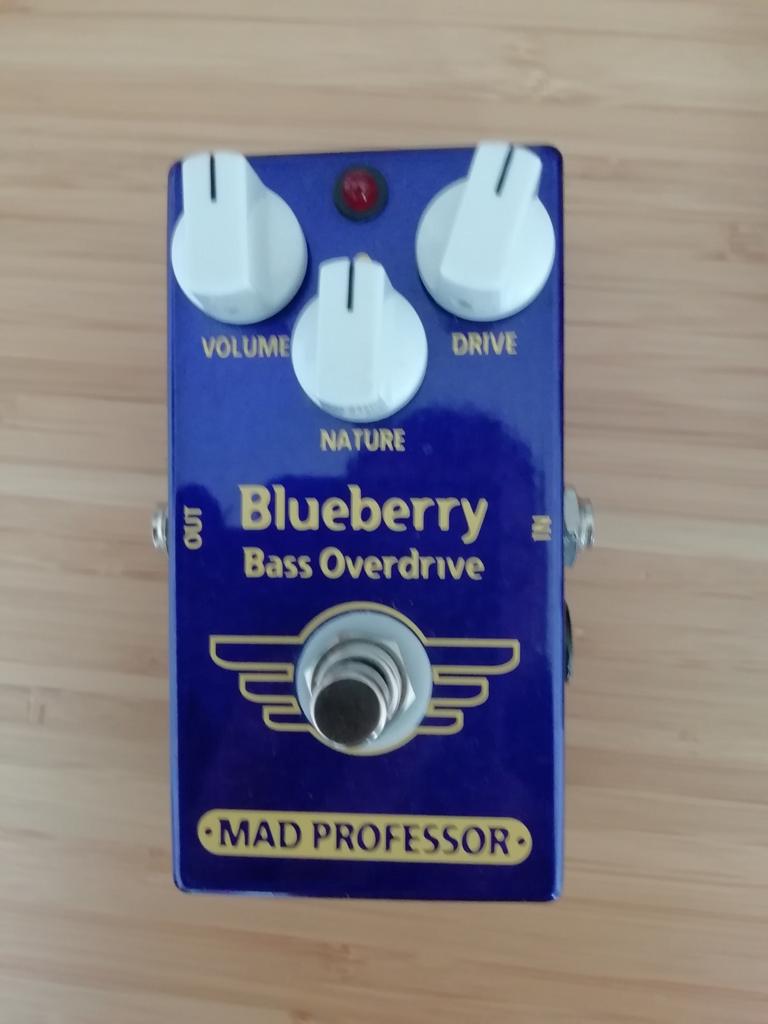Mad Professor Blueberry Bass Overdrive pedaal, Muziek en Instrumenten, Ophalen of Verzenden, Zo goed als nieuw, Distortion, Overdrive of Fuzz