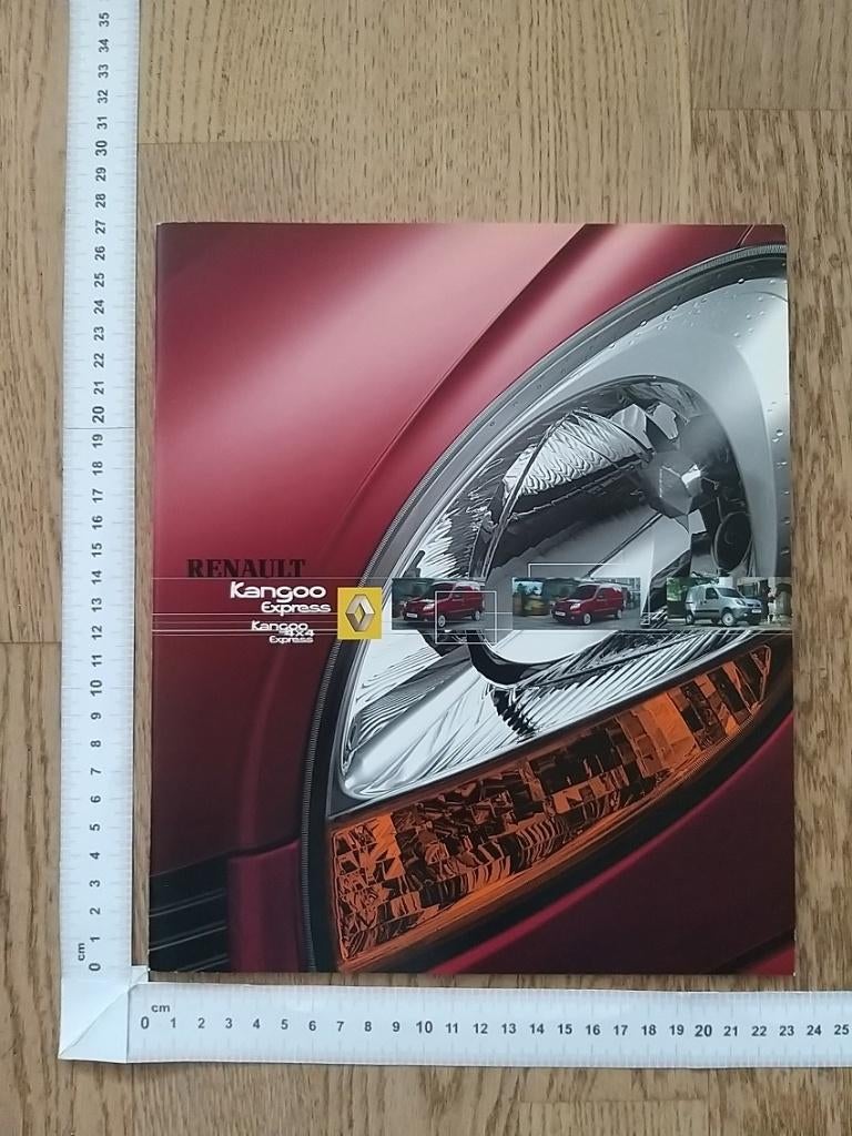 Renault Kangoo Express & Kangoo 4x4 Express brochure 2004, Ophalen of Verzenden, Gelezen, Renault