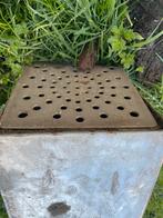 Afvoerput tuin - RVS met rooster, Ophalen of Verzenden, Gebruikt