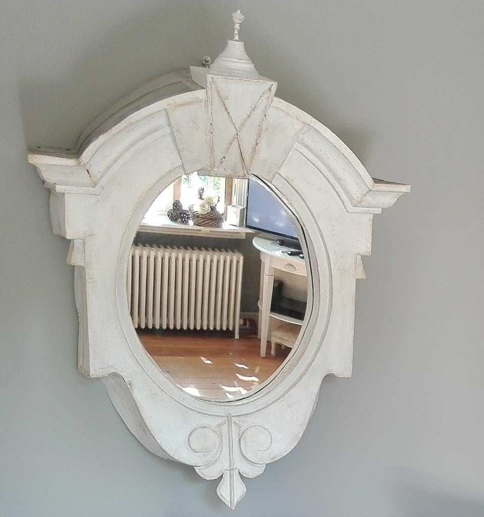 Oeil de Boeuf Franse Dakkapel, Antiek en Kunst, Antiek | Klokken, Ophalen