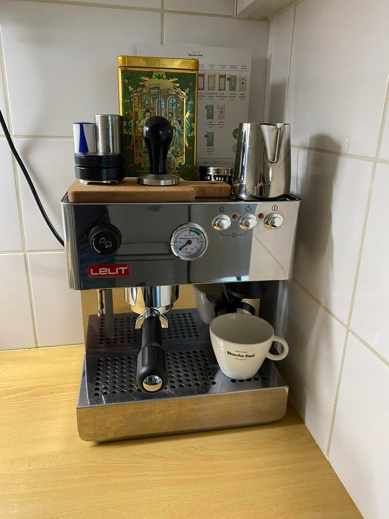 Lilit pl042EM anita espressomachine koffie apparaat gun, 10 kopjes of meer, Ophalen of Verzenden, Zo goed als nieuw, Koffiemachine