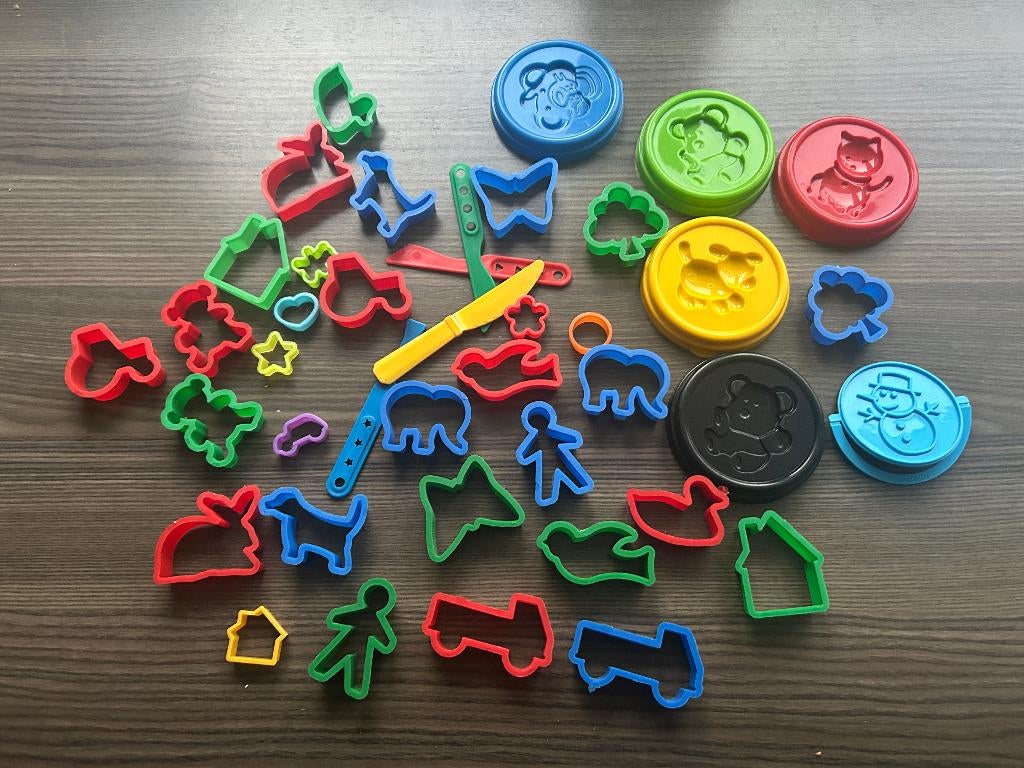 Kunststof steekvormpjes, vormpjes en mesjes, Ophalen of Verzenden, Gebruikt