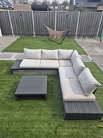 Loungeset Central Park, Ophalen, 5 zitplaatsen, Gebruikt, Bijzettafel