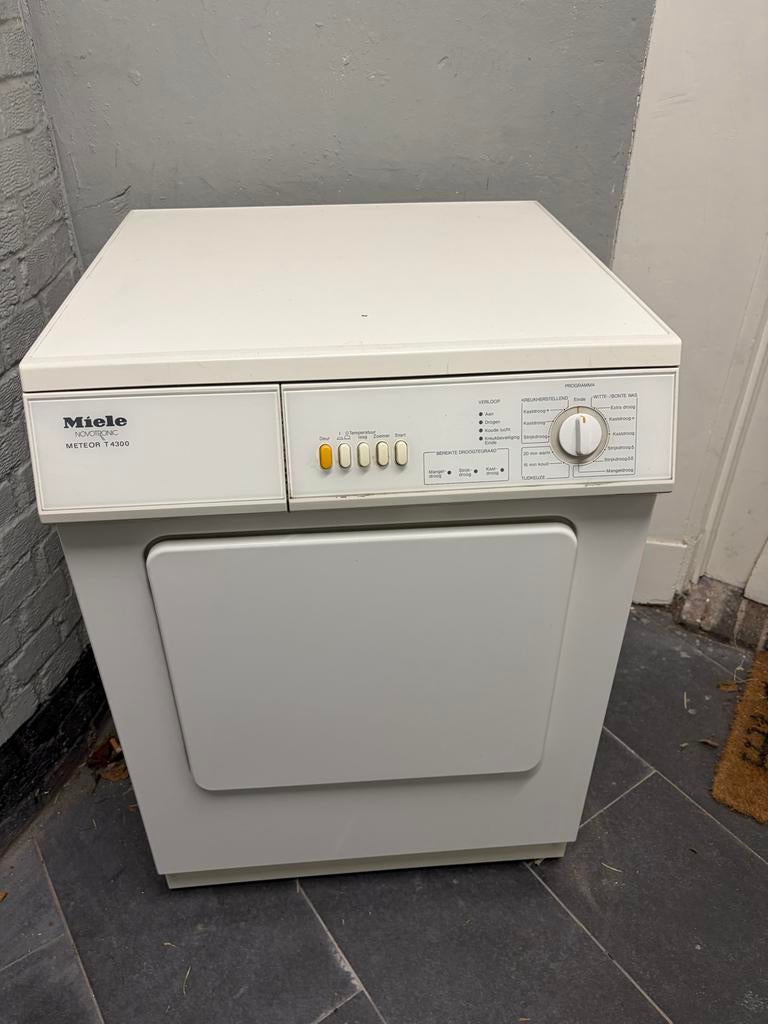 Miele Meteor T3400 luchtafvoerdroger, Ophalen, Gebruikt, Luchtafvoer, 4 tot 6 kg