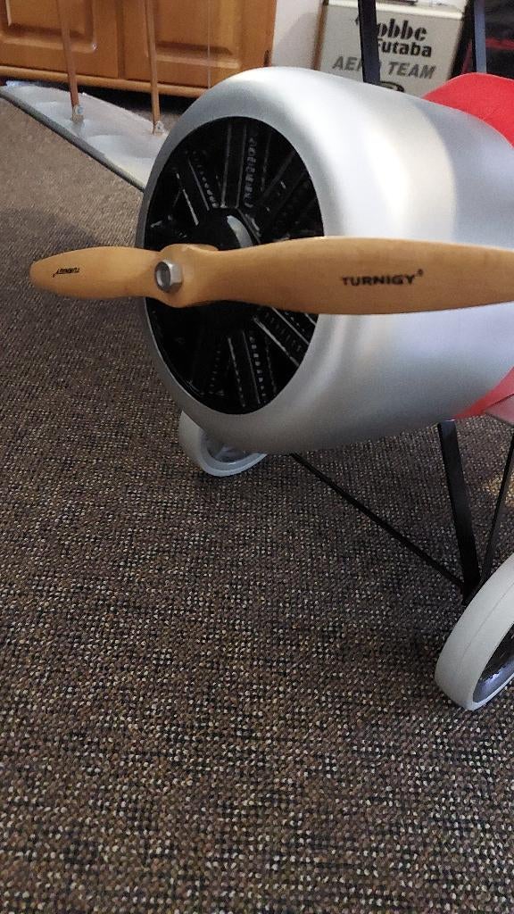 Sopwith Camel oldtimer semi-schaal dubbeldekker, Ophalen, Nieuw, Elektro