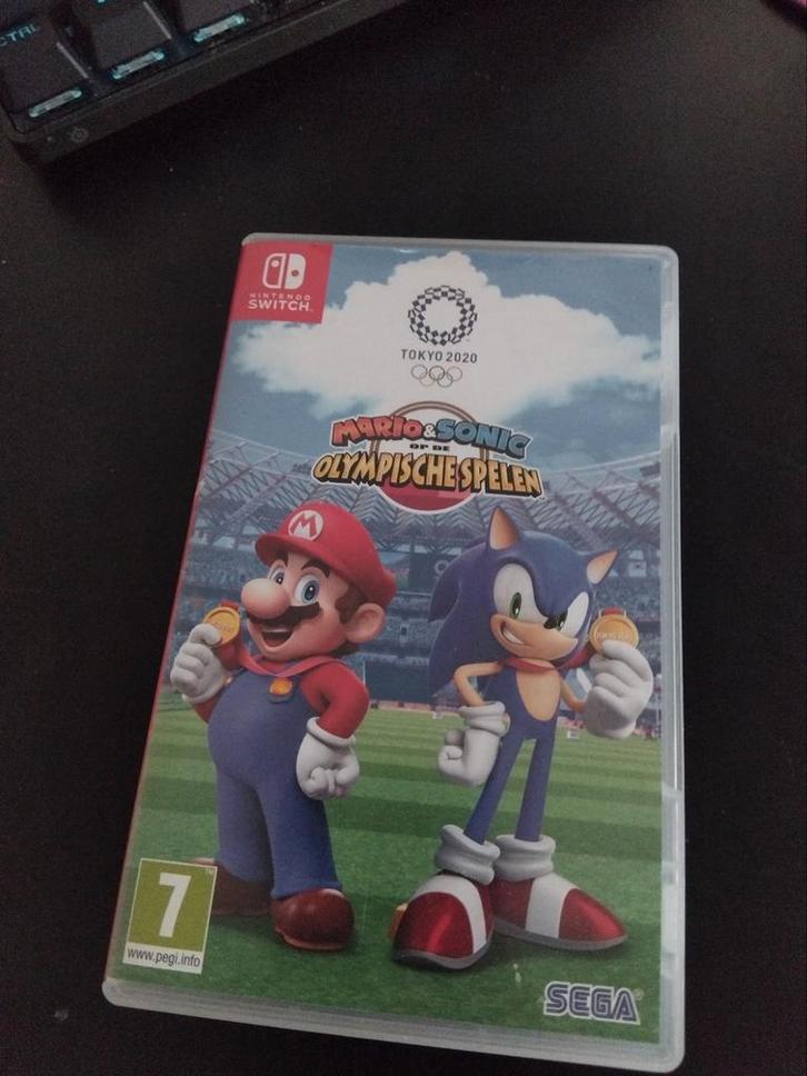Mario & Sonic op de Olympische Spelen 2020 - Switch, Spelcomputers en Games, Games | Nintendo Switch, Zo goed als nieuw, Sport