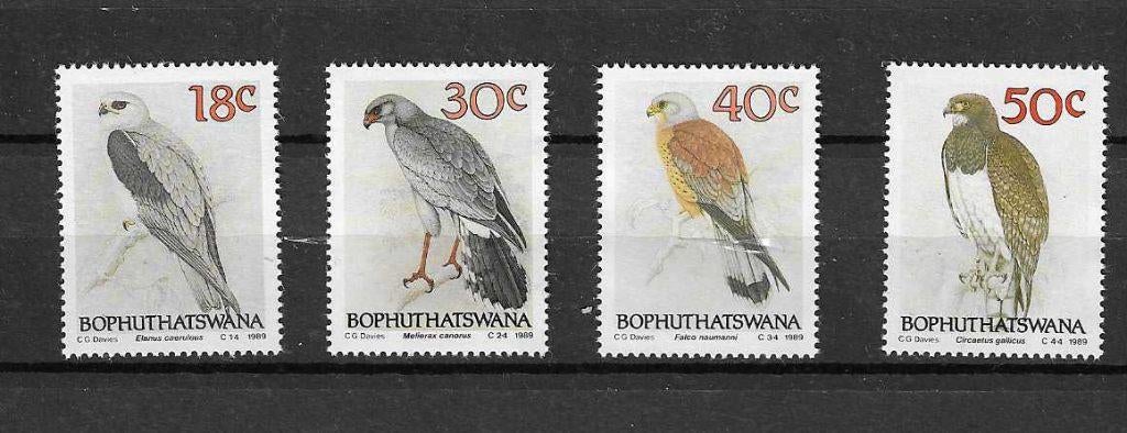 Bophuthatswana Zuid Afrika roofvogels valken, Verzenden, Zuid-Afrika, Postfris