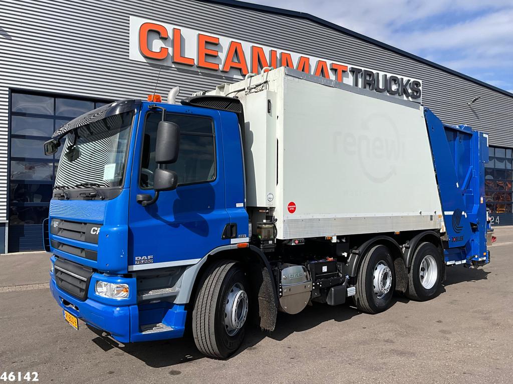 DAF FAG 75 CF 250 Zoeller 20m³ (bj 2013), Auto's, Automaat, Euro 5, 249 pk, Origineel Nederlands