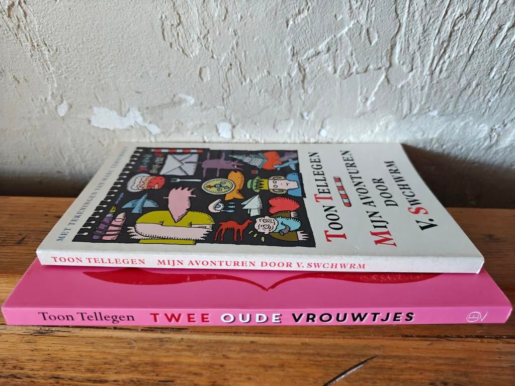 2 Boekjes van Toon Tellegen., Boeken, Sprookjes en Fabels, Ophalen of Verzenden, Gelezen