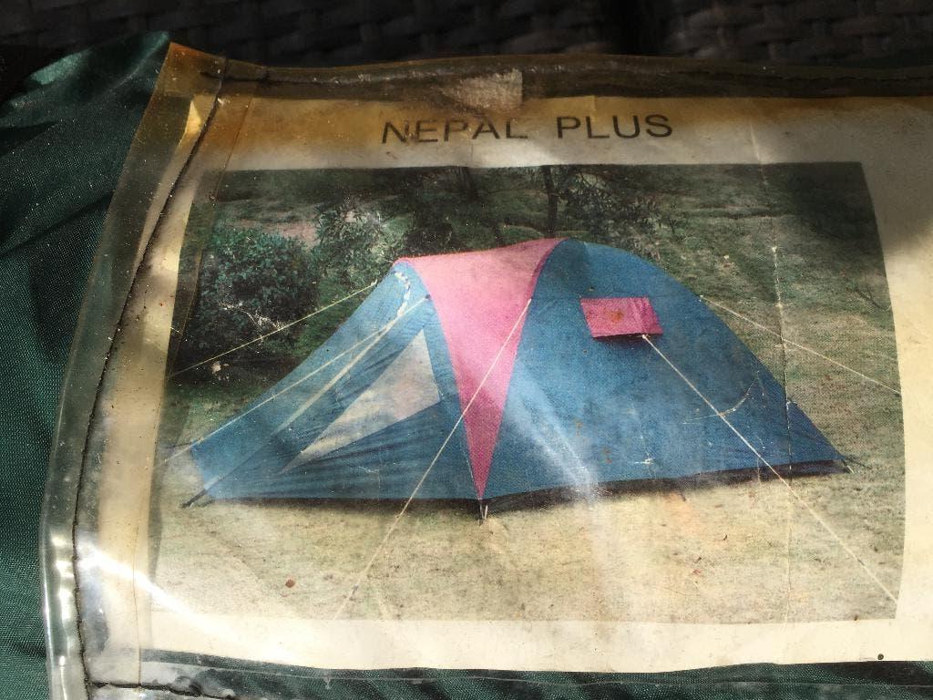 koepeltent, Caravans en Kamperen, Tenten, Ophalen, Zo goed als nieuw, Tot en met 3