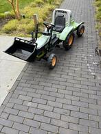 Kinder traptractor met aanhanger en voorlader, Kinderen en Baby's, Speelgoed | Buiten | Voertuigen en Loopfietsen, Ophalen, Gebruikt