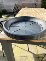 5x Nature plantenschotel zwart D 44 H 6 cm, Ophalen of Verzenden