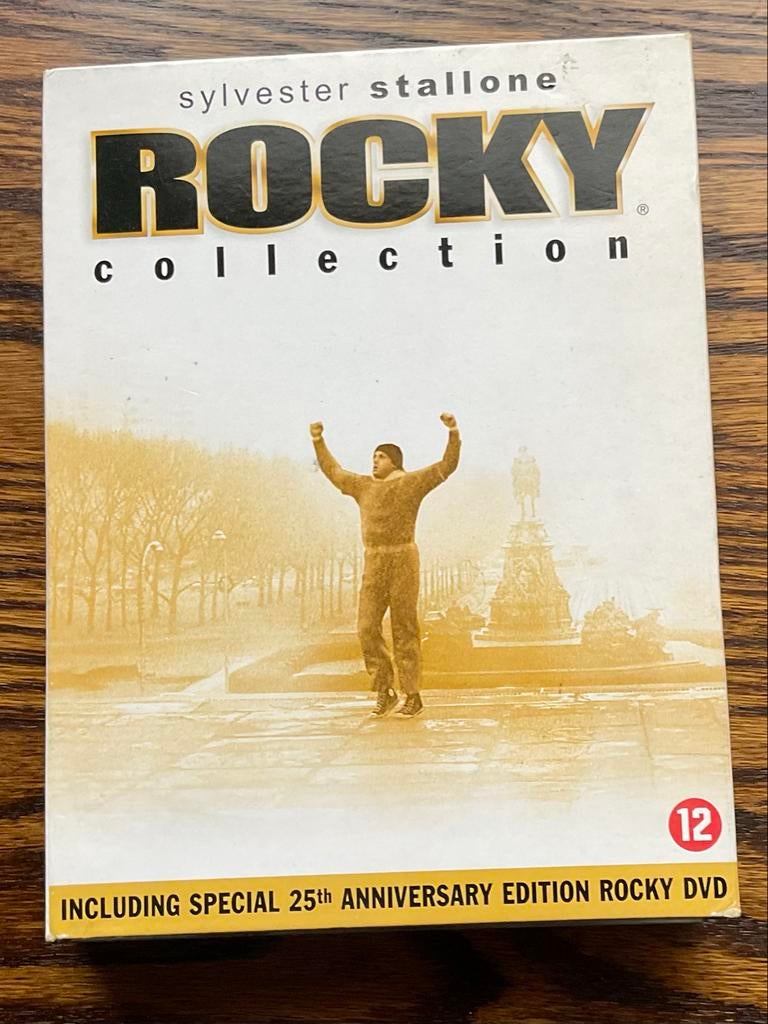 Rocky Collection DVD Boxset - Sylvester Stallone, Gebruikt, Boxset, Actiethriller, Ophalen of Verzenden
