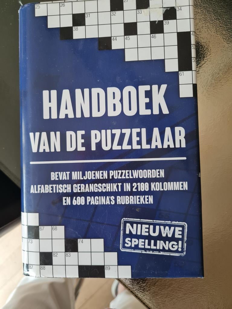 Handboek van de Puzzelaar - Nieuwe Spelling, Hobby en Vrije tijd, Denksport en Puzzels, Ophalen, Gebruikt, Puzzelboek