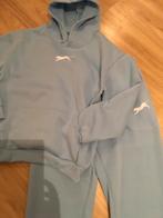 Lekkere zachte dames huispak / joggingpak hoodie en broek, Ophalen of Verzenden, Nieuw, Maat 42/44 (L), Blauw