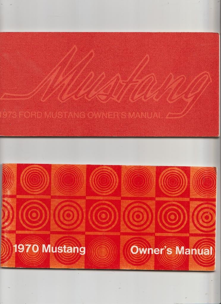 FORD MUSTANG OWNERS Manual 1970/1973, Auto diversen, Handleidingen en Instructieboekjes, Ophalen of Verzenden