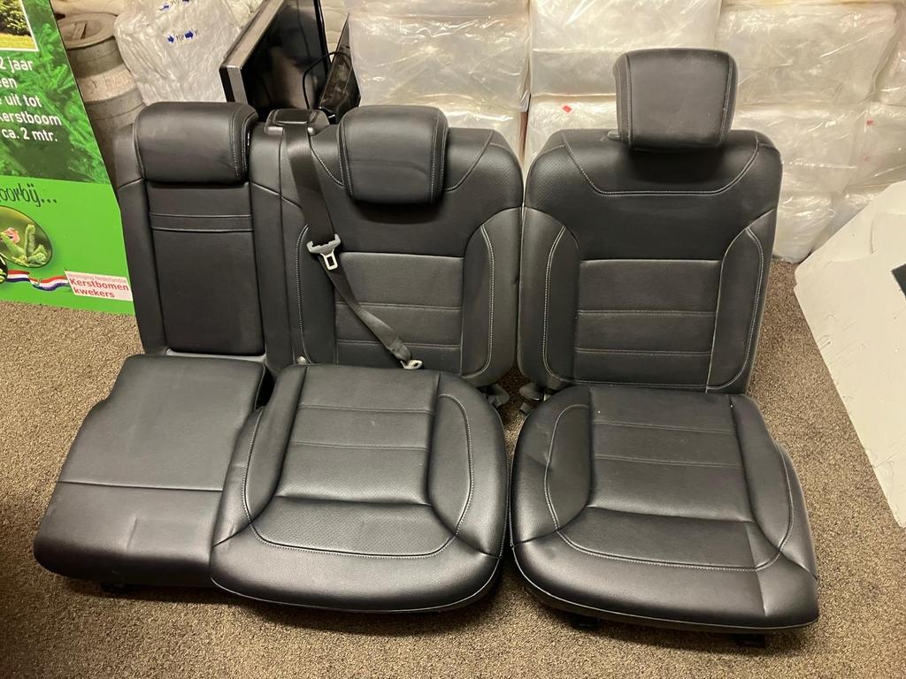 Lederen Autostoelen Achterbak Mercedes GLE 350, Ophalen, Gebruikt, Universele onderdelen