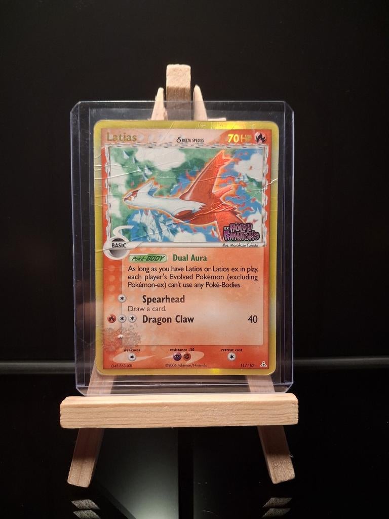 Latias Reverse Holo 11 | Pokemon Holon Phantoms |, Hobby en Vrije tijd, Verzamelkaartspellen | Pokémon, Zo goed als nieuw, Ophalen of Verzenden