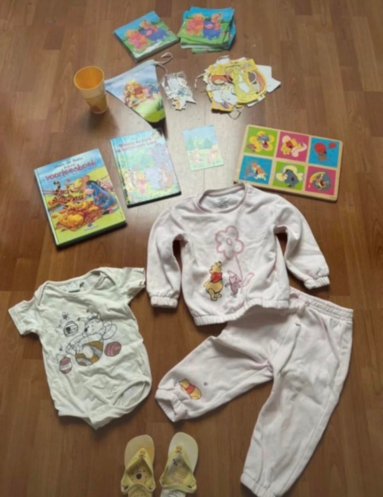 Winnie the pooh set, Ophalen of Verzenden, Gebruikt, Overige typen